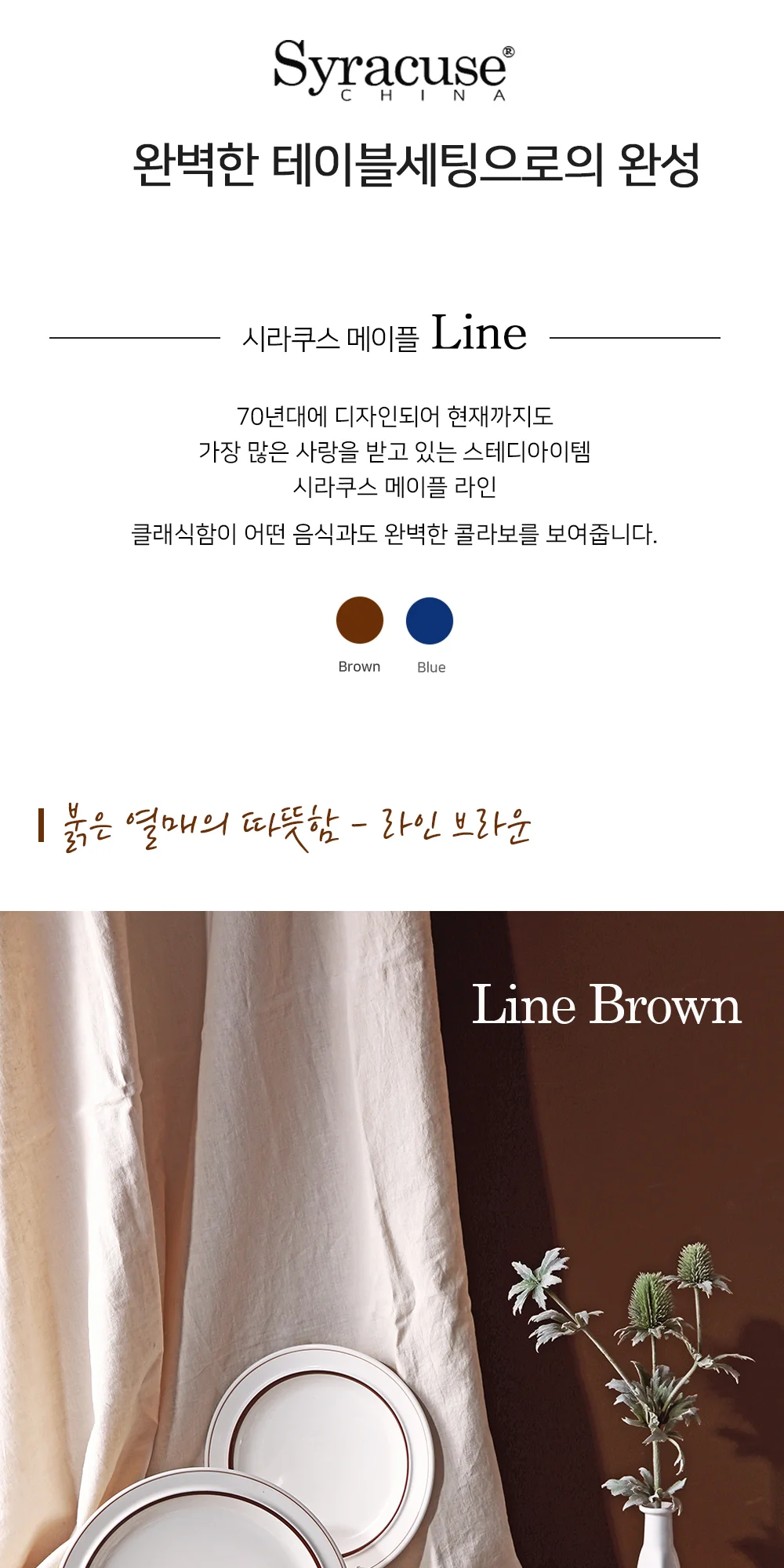 시라쿠스 메이플 접시 모음 플레이트 상세 이미지 19