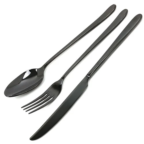 소피아 블랙커트러리(3size) / 블랙양식기