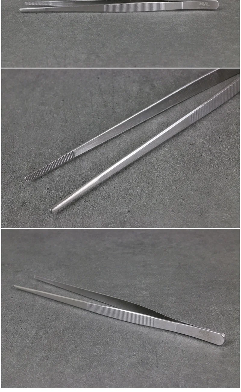 스텐 요리 핀셋 24cm 상세 이미지 3