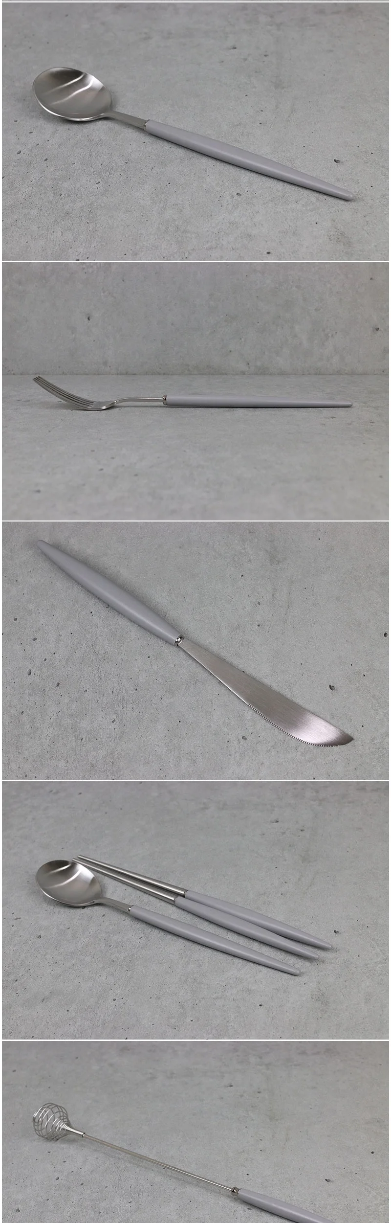 앙상블 커트러리 그레이 (13타입) 양식기 상세 이미지 3