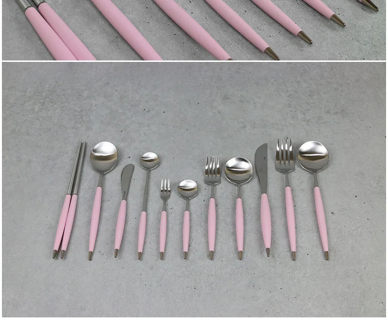 몽블랑 큐티 커트러리 핑크 (11타입) 상세 이미지 4