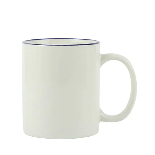 뉴욕 라쿠스 라인 직선 머그컵 300ml 블루