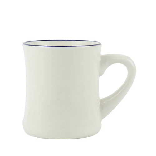 뉴욕 라쿠스 라인 장구 머그컵 300ml 블루