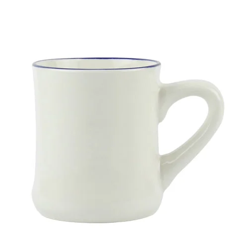 뉴욕 라쿠스 라인 장구 머그컵 400ml 블루