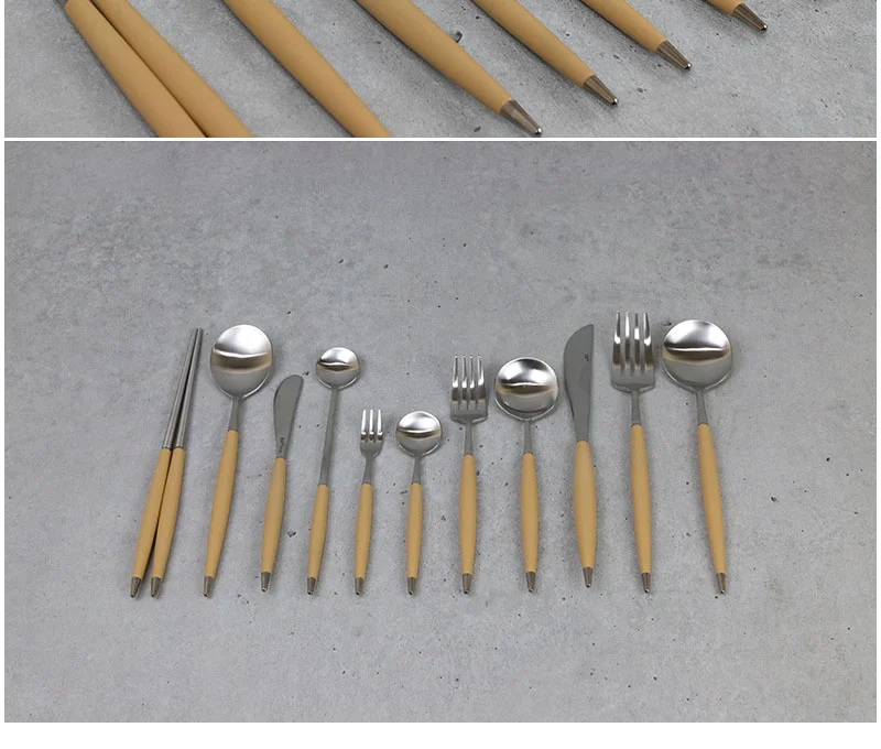 몽블랑 큐티 커트러리 카라멜 (11타입) 상세 이미지 4