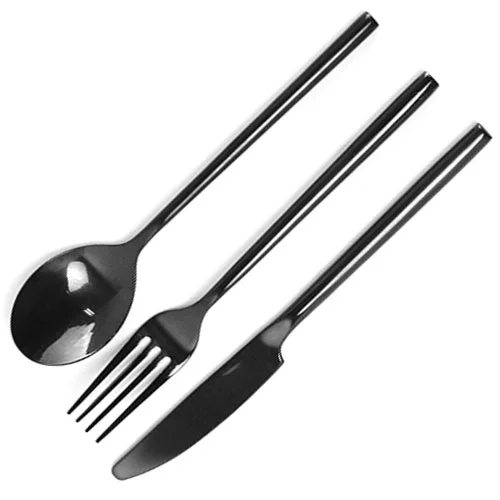 티타늄 블랙 커트러리 (스푼/포크/나이프)